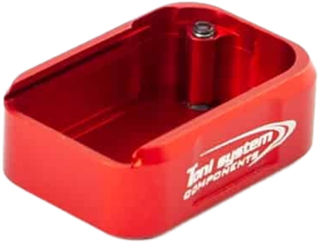 Toni System Lightened Base Pad for Beretta 92X Defensive for IDPA Red 0 - Toni System