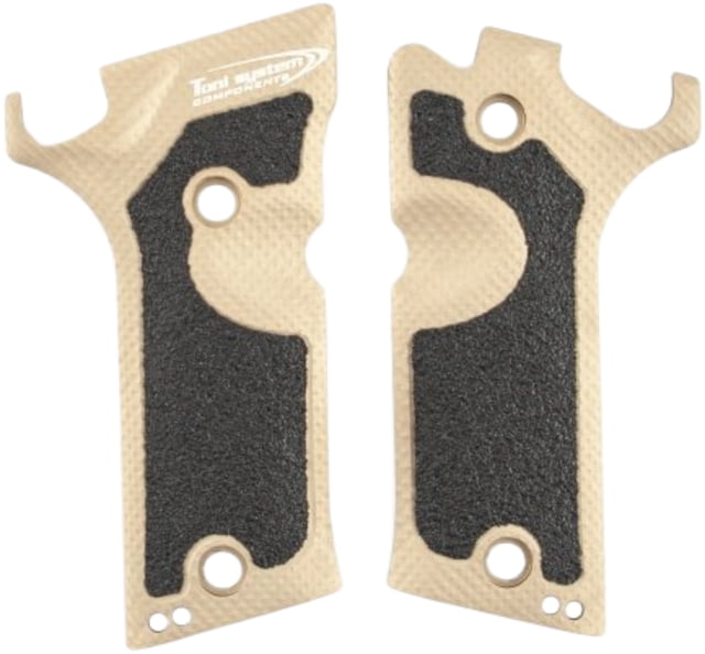 Toni System Lightened Grips for Beretta 92X Defensive for IDPA Sand - Toni System