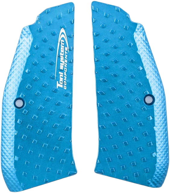 Toni System Long Grips Vibram Model for CZ Shadow/Tactical Sport Blue - Toni System