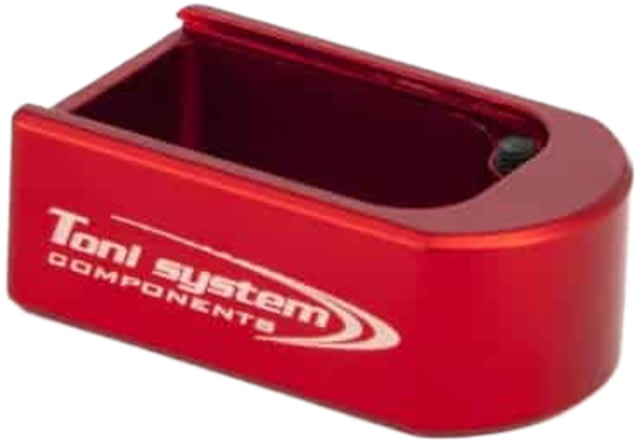 Toni System Magazine Pad Extension +2 Rounds for Beretta 92-96-98-M9A1-M9A3-Elite LTT Red 2