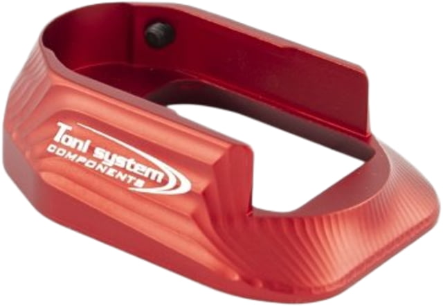 Toni System Magwell for 75 Ts Orange/Czechmate/Ts 2 In Aluminum Red - Toni System