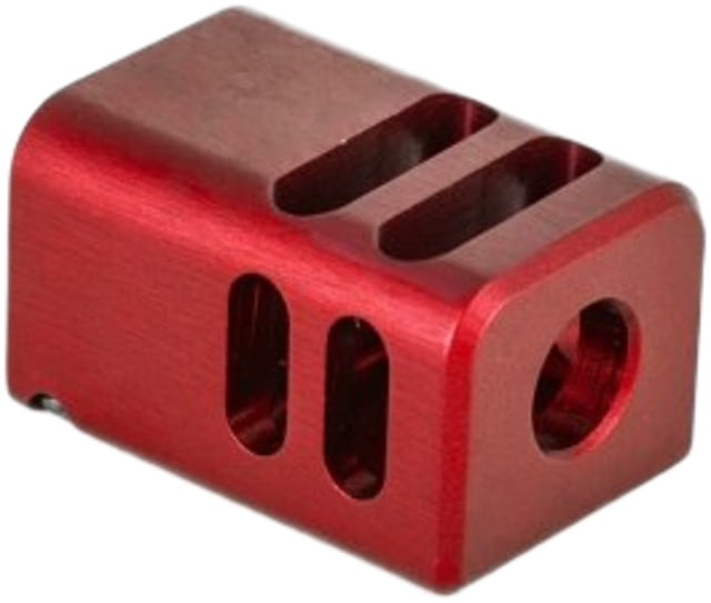 Toni System Minor Compensator Thread 135X1 Lh for Factory Ammunition for Glock Red - Toni System