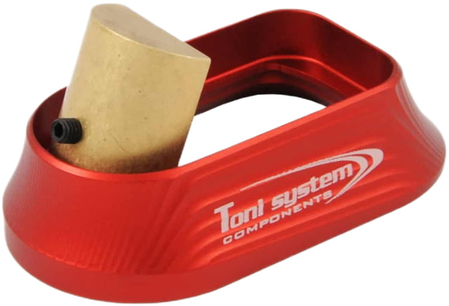 Toni System Open Magwell for Glock 17-22-34-35 Gen.3 Red - Toni System