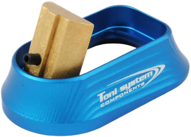 Toni System Open Magwell for Glock 17-22-34-35 Gen.4 Blue