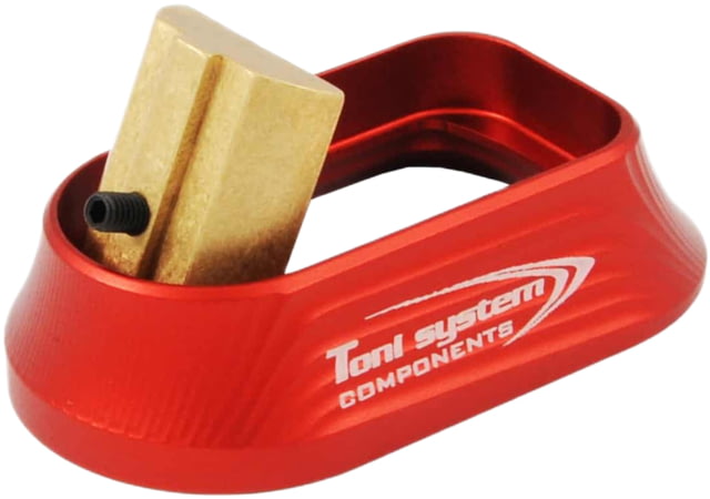 Toni System Open Magwell for Glock 17-22-34-35 Gen.4 Red - Toni System