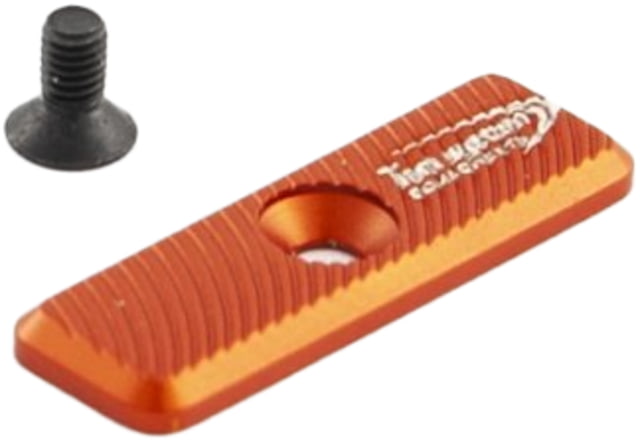 Toni System Oversized Release Button Central Hole 42mmx16mm Orange - Toni System