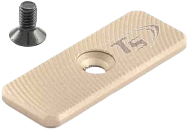 Toni System Oversized Release Button Central Hole 42mmx16mm Sand - Toni System