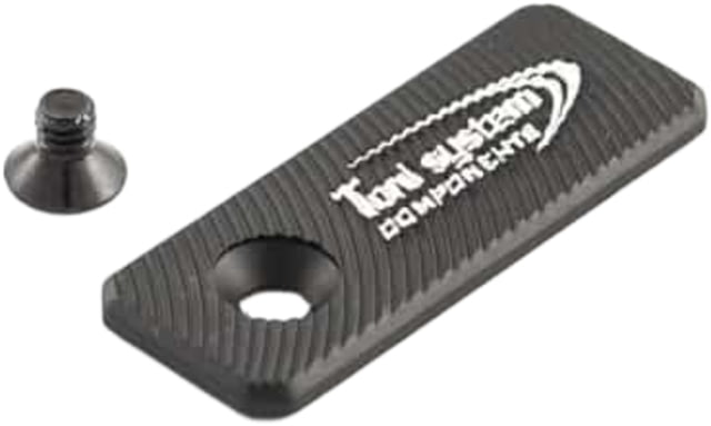 Toni System Oversized Release Button Sided Hole 42mmx16mm Black - Toni System