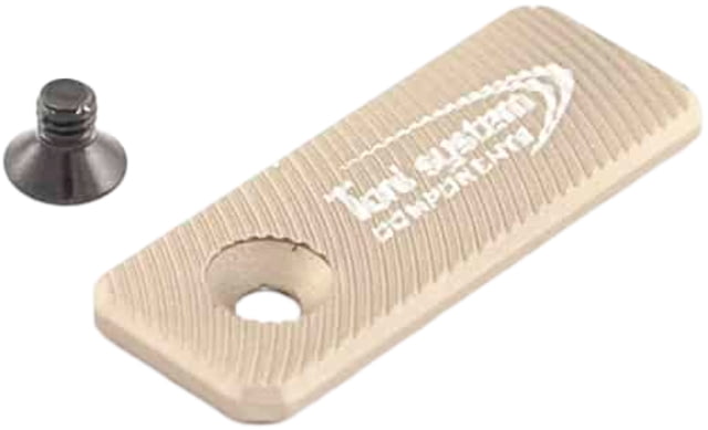 Toni System Oversized Release Button Sided Hole 42mmx16mm Sand - Toni System