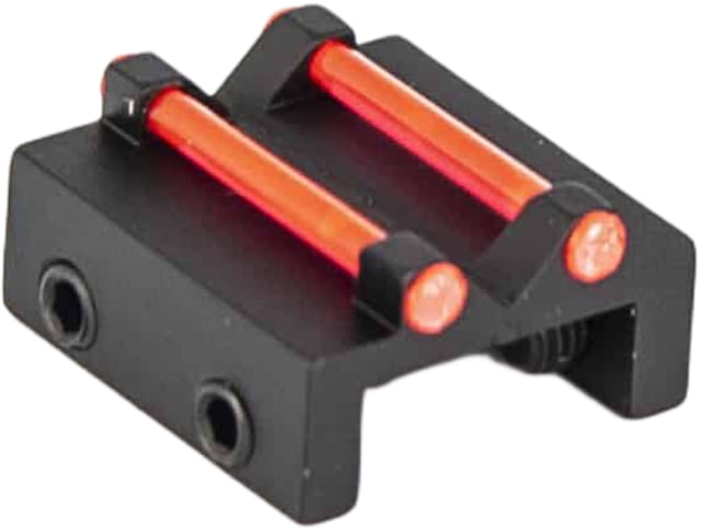Toni System Rear Sight for Rib Less Than 101mm With Red Optic Fiber 1.5 mm Black - Toni System