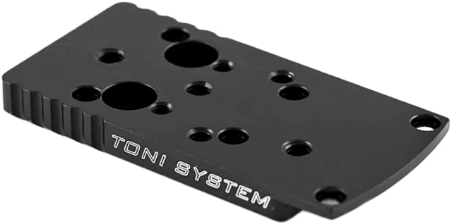 Toni System Red Dot Base Plate Type B for Tanfoglio Stock II Optic Black - Toni System