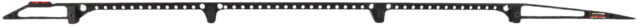 Toni System Rib Z-Light H18 mm W10 mm L750 mm Black - Toni System