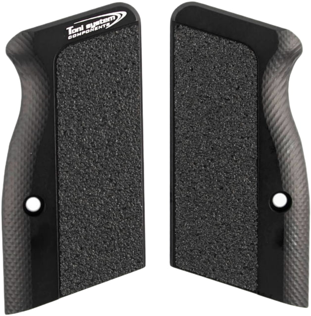 Toni System Short Highgrip Grips for Tanfoglio P19L-P21L-T95F Black - Toni System