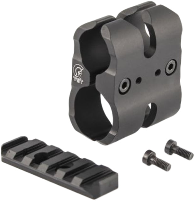 Toni System Tactical Barrel Clamp + 1 Picatinny Rail Black - Toni System