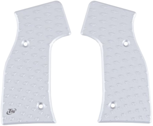 Toni System Vibram Grips for AR15 Handle Silver - Toni System