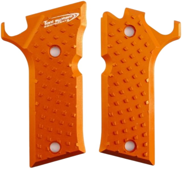 Toni System Vibram Grips for Beretta 92X - Beretta 92X Grip Orange - Toni System
