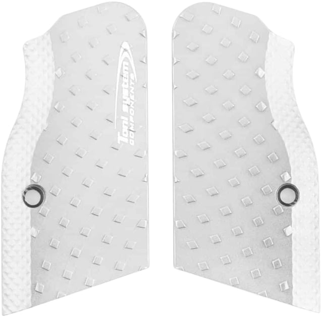 Toni System Vibram Ultra Short Grips - Large Frame for Tanfoglio Domina And Limited Custom In The Unica Set-Up Silver - Toni System