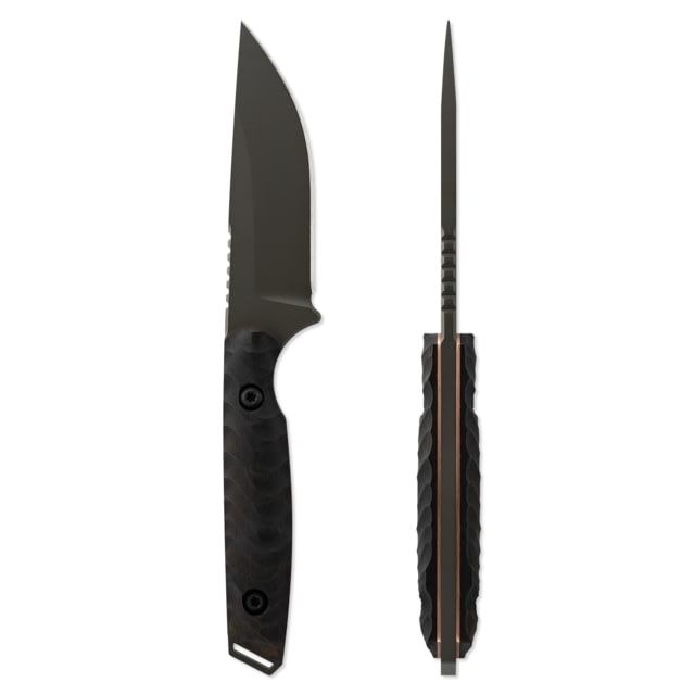 Toor Knives Field 3.0 Fixed Blade Knife 3.6in CPM 154 Ebony Handle Spanish Moss Field 3.0-Spanish Moss - Toor Knives