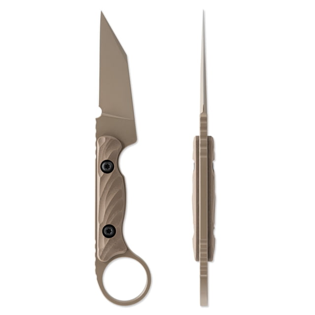 Toor Knives Jank Shank Pikal Fixed Blade Knife 3in CPM 154 G10 Earth MAS Grey Jank Shank Pikal - Earth - Toor Knives