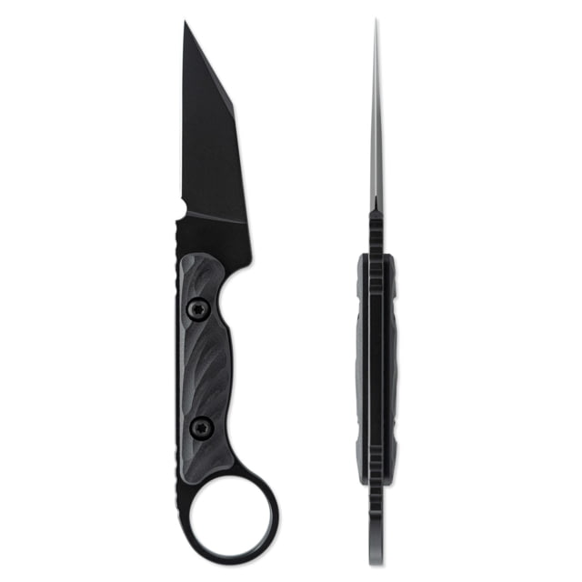 Toor Knives Jank Shank Pikal Fixed Blade Knife 3in CPM 154 G10 Storm Grey Jank Shank Pikal - Shadow Black - Toor Knives