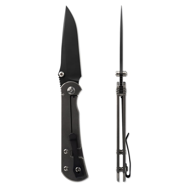 Toor Knives Merchant 2.0 FL35S Folding Knife 3.75in Steel CPM S35VN 6AL-4V Titanium Handle Stone Merchant 2.0 S-Stone - Toor Knives