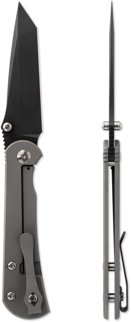 Toor Knives Merchant 2.0 FL35T Folding Knife 3.75in Steel CPM S35VN 6AL-4V Titanium Stone - Toor Knives