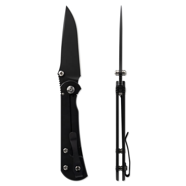 Toor Knives Merchant 2.0 FL35S Folding Knife 3.75in Steel CPM S35VN 6AL-4V Titanium Handle Carbon Merchant 2.0 S-Black - Toor Knives