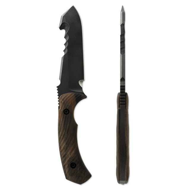 Toor Knives Sar Fixed Blade Knive 4.875 in Steel CPM S35VN Ebony Outlaw - Toor Knives