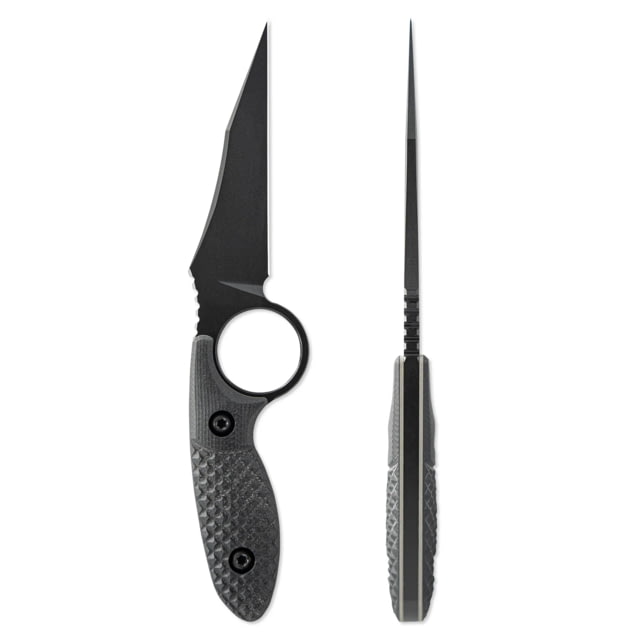 Toor Knives SOF Cortano Fixed Blade Knife 3.175in CPM-M4 Wharncliffe G10 Handle Socom Black - Toor Knives