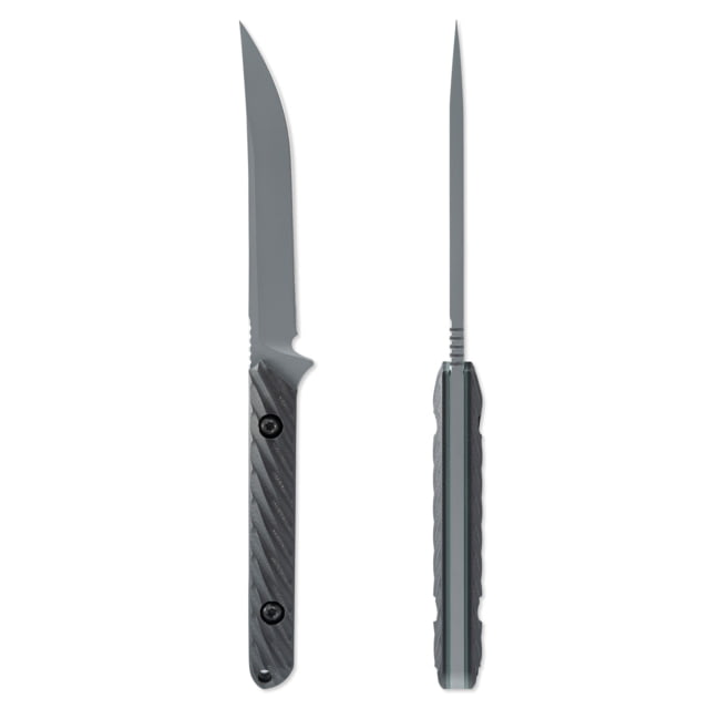 Toor Knives SOF Vespen Fixed Blade Knife 4.3in CPM M4 Blade Modified Tanto Blade G10 Black Phantom Grey Black Vespen- Phantom Grey - Toor Knives