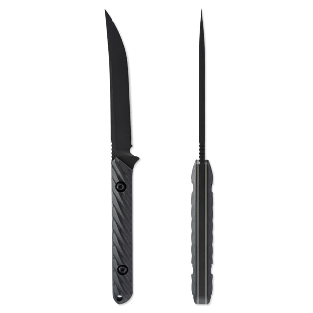 Toor Knives SOF Vespen Fixed Blade Knife 4.3in CPM M4 Blade Modified Tanto Blade G10 Black Socom Black Black Vespen- Socom Black