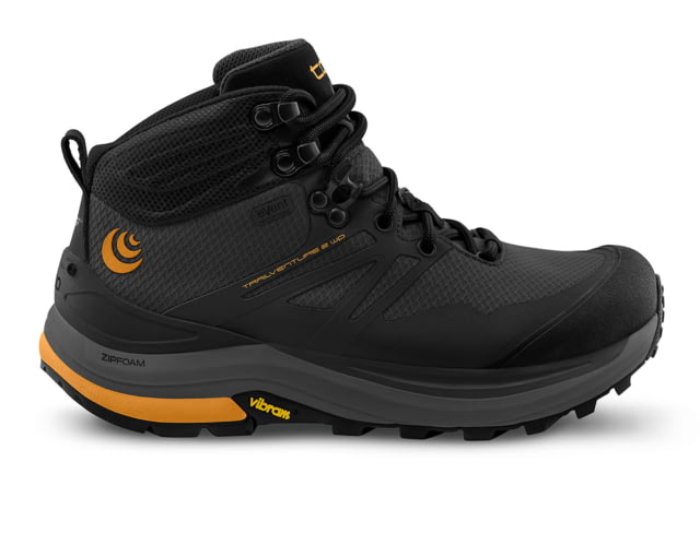 Topo Athletic Trailventure 2 WP Waterproof Hiking Boots - Men's Charcoal/Orange 7.5 US