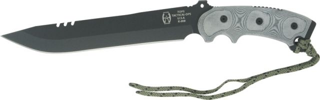 Tops Knives Anaconda Hunters Point Fixed Blade Knife TP