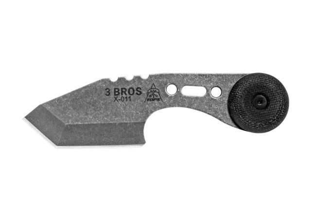 TOPS Knives Fixed Blade Knifes 3 Bros Tanto Point - Tops Knives