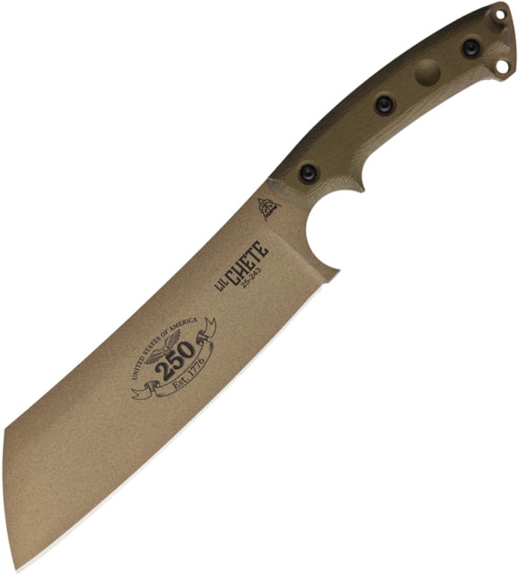 TOPS Knives Lil Chete Fixed Blade 250th TP - Tops Knives