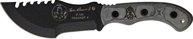 Tops Knives Mini Tom Brown Tracker Fixed Blade Knife TP
