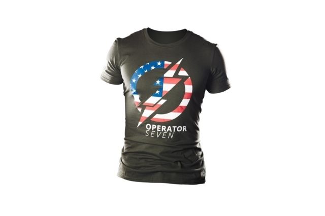 TOPS Knives Operator 7 Tee T-Shirt Olive Drab 2XL
