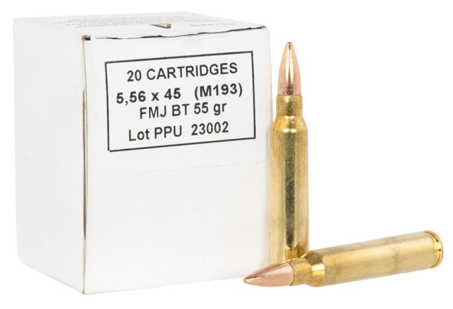  TR&Z Metric Rifle Rifle Line 5.56x45mm NATO 55 Gr Full Metal Jacket Boat-Tail FMJBT 1000 Per Box/ 1 Cs Ammo