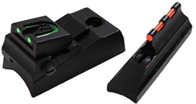 Traditions Performance Firearms Open Sight Fiber Optic Sight System Fits Traditions Straight Non-tapered Barrels - Traditions Firearms