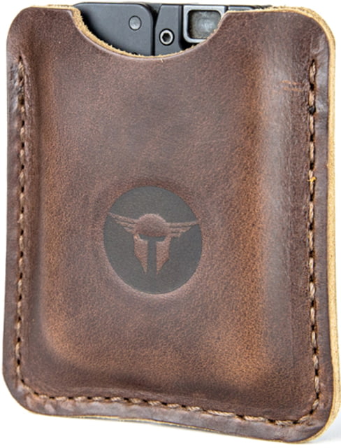 Trailblazer Firearms Trailblazer Lifecard Leather Sleeve Dark Brown