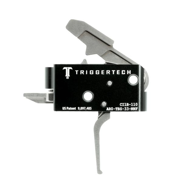 USED Triggertech AR15 Competitive Flat Trigger Stainless AR0-TBS-33-NNF EDEMO2 Condition Parts Only/Salvage Defective - Triggertech
