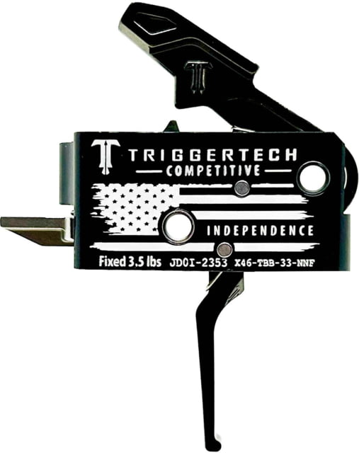 DEMO Triggertech AR15 Competitive Independence Day Rifle Trigger Flat 3.5 lbs Black X46-TBB-33-NNF - Triggertech