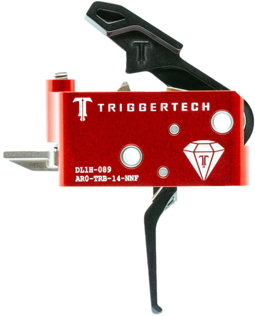 DEMO Triggertech Diamond Trigger AR-15 Flat 1.5 - 4 lbs PVD Black AR0-TRB-14-NNF - Triggertech