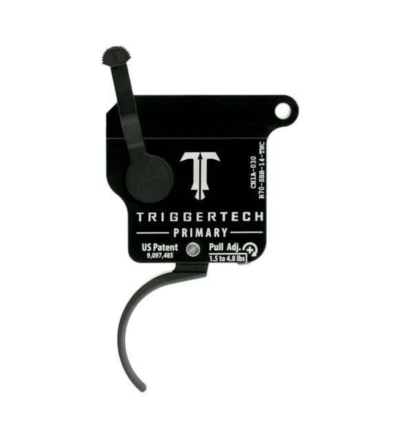 Triggertech Rem 700 Black Primary Curved Clean Trigger, PVD Black, R70-SBB-14-TNC in US