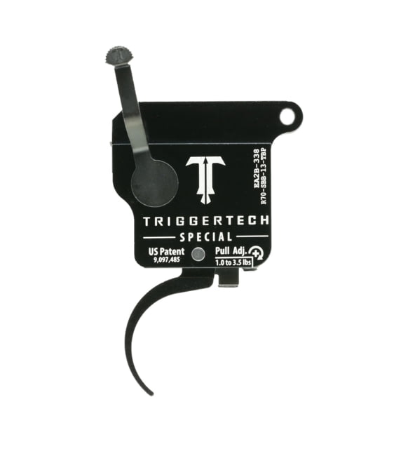 Triggertech Triggertech Rem 700 Black Special Pro Curved Trigger Bolt Release PVD Black - $244.99 at Optics Planet