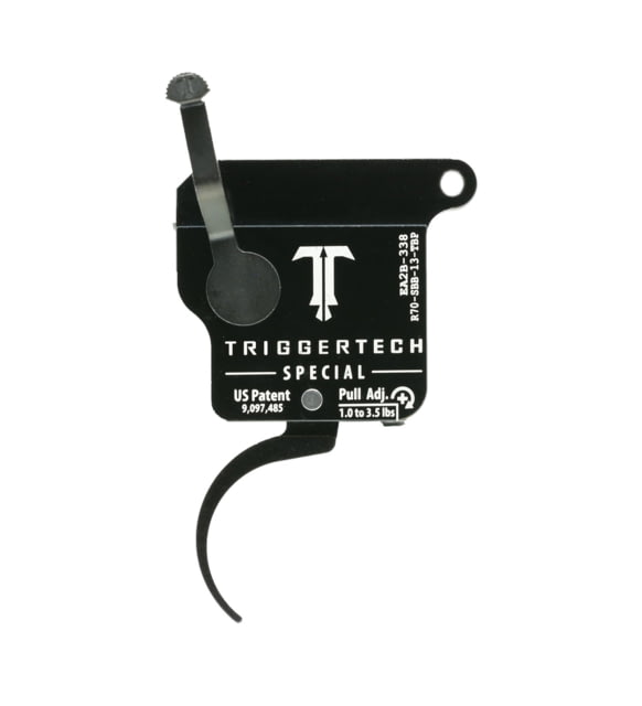DEMO Triggertech Rem 700 Black Special Pro Curved Trigger Clean PVD Black R70-SBB-13-TNP - Triggertech