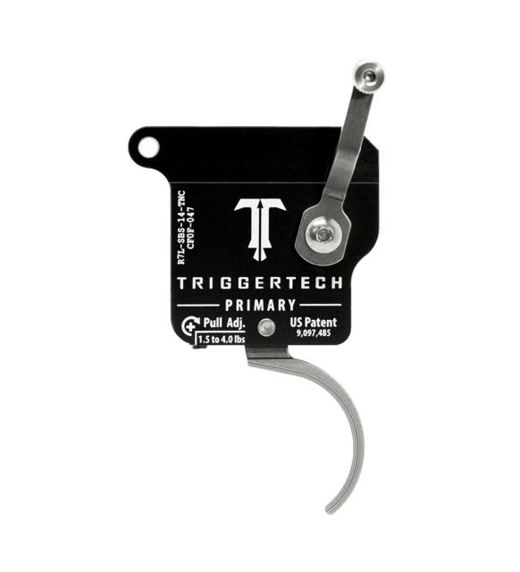 Triggertech Triggertech Rem 700 Left Primary Curved Clean Trigger Stainless - $199.99 at Optics Planet