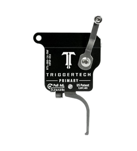 Triggertech Triggertech Rem 700 Left Primary Flat Trigger Stainless - $199.99 at Optics Planet