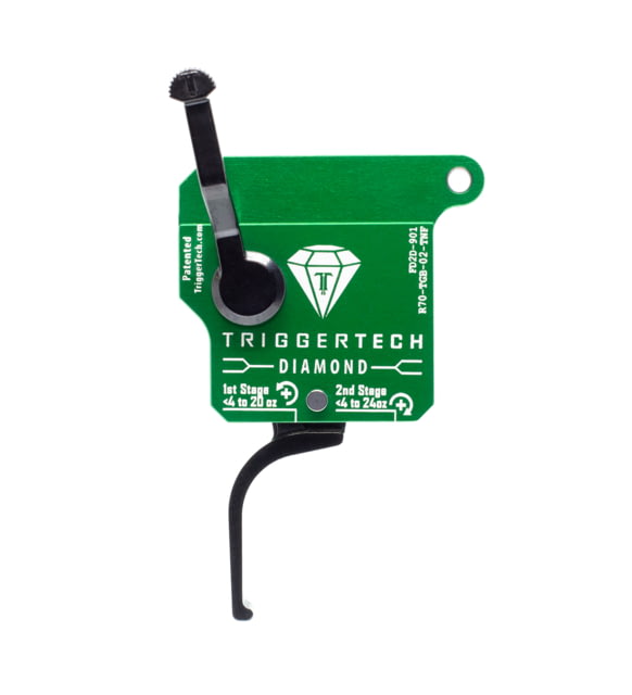 USED Triggertech Remington 700 Two-Stage Diamond Trigger Flat Black R70-TGB-02-TNF - Triggertech