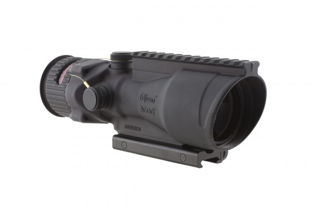Trijicon ACOG 6x48 Dual Ill Rifle Scope w/Mount Red Chevron BAC .50 BMG Reticle